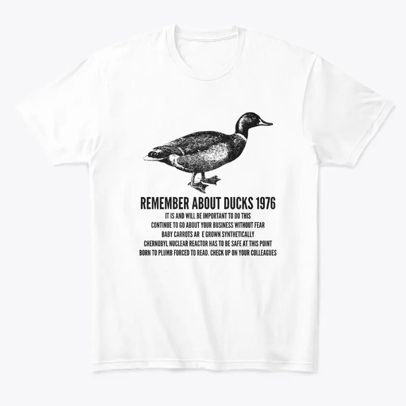 Remember About Ducks 1976