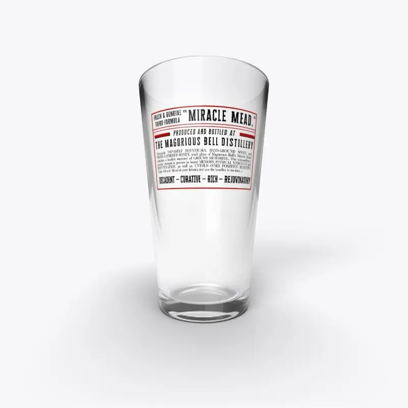 The Miracle Mead Pint Glass